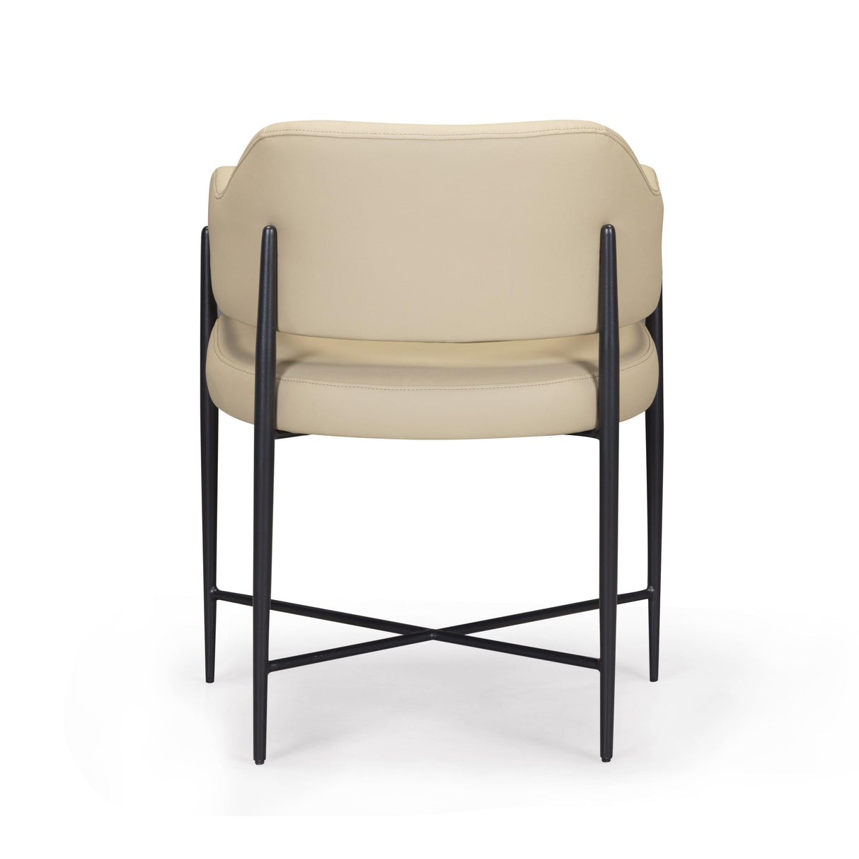 TOV Sezanne Taupe Performance Vegan Leather Dining Chair