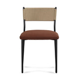 TOV Celine Maroon Performance Boucle Dining Chair - Set of 2