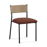 TOV Celine Maroon Performance Boucle Dining Chair - Set of 2