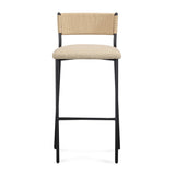 TOV Celine Tan Performance Speckled Boucle Counter Stool