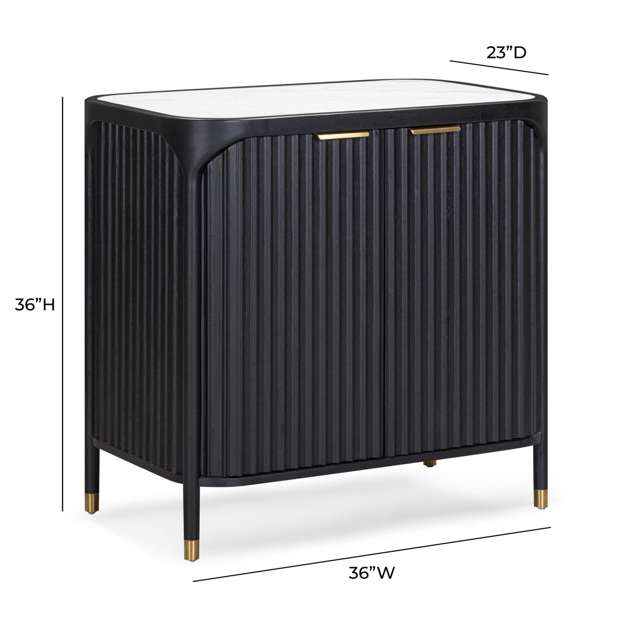 TOV Yaha Black Bar Cabinet