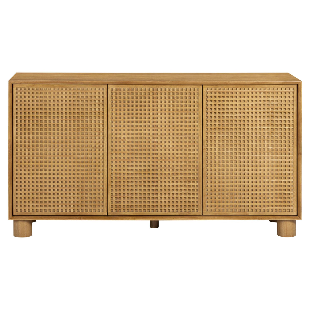 TOV Miles Natural 3-Door Sideboard