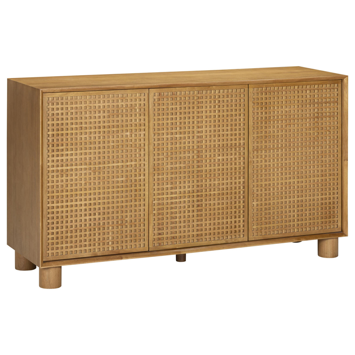 TOV Miles Natural 3-Door Sideboard