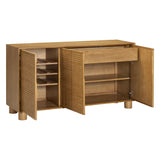 TOV Miles Natural 3-Door Sideboard