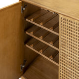 TOV Miles Natural 3-Door Sideboard