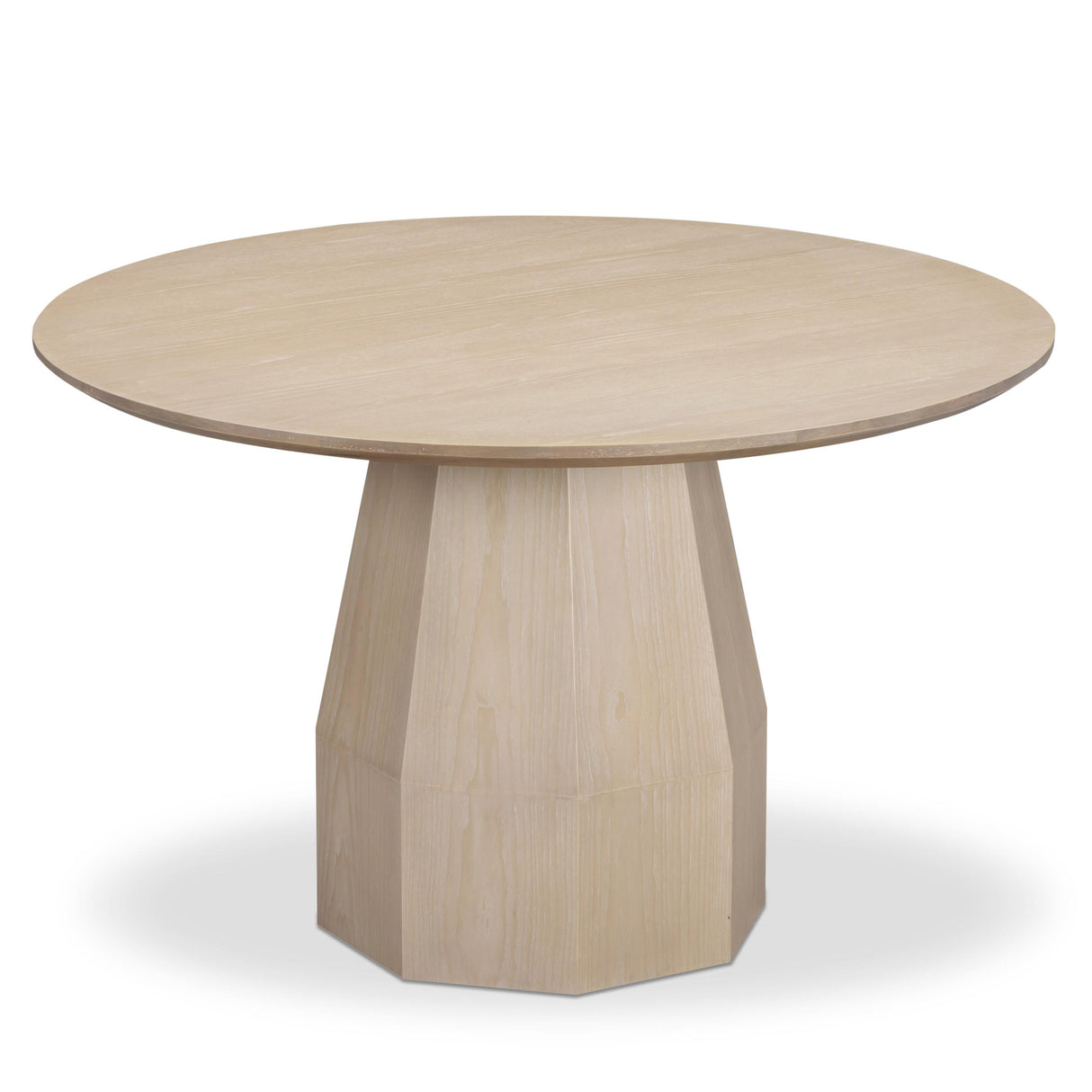 TOV Brocha Natural Driftwood 48" Round Ash Dining Table