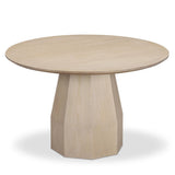 TOV Brocha Natural Driftwood 48" Round Ash Dining Table