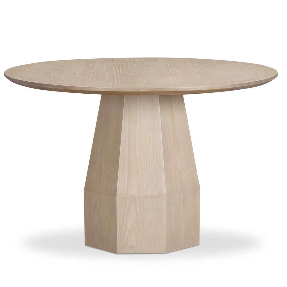 TOV Brocha Natural Driftwood 48" Round Ash Dining Table