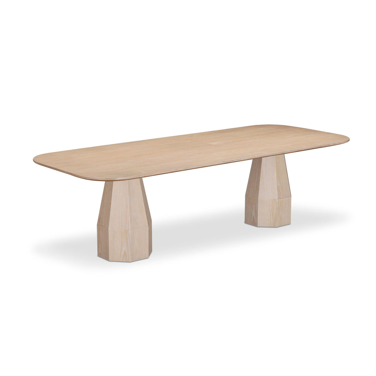 TOV Brocha Natural Driftwood 106" Long Ash Dining Table