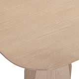 TOV Brocha Natural Driftwood 106" Long Ash Dining Table