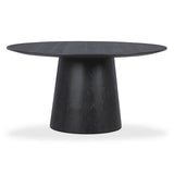 TOV Sahara Black Oak 60" Round Dining Table