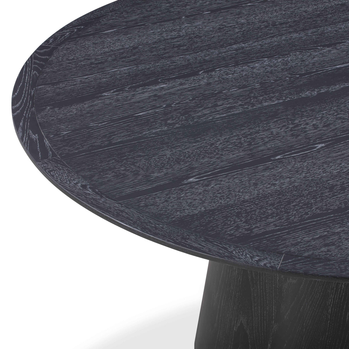 TOV Sahara Black Oak 60" Round Dining Table