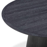 TOV Sahara Black Oak 60" Round Dining Table