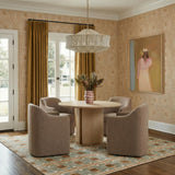 TOV Helena Milk Chocolate Brown Tall Dining Chair
