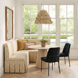 TOV Sydney Black Performance Velvet Dining Chair Set of 2
