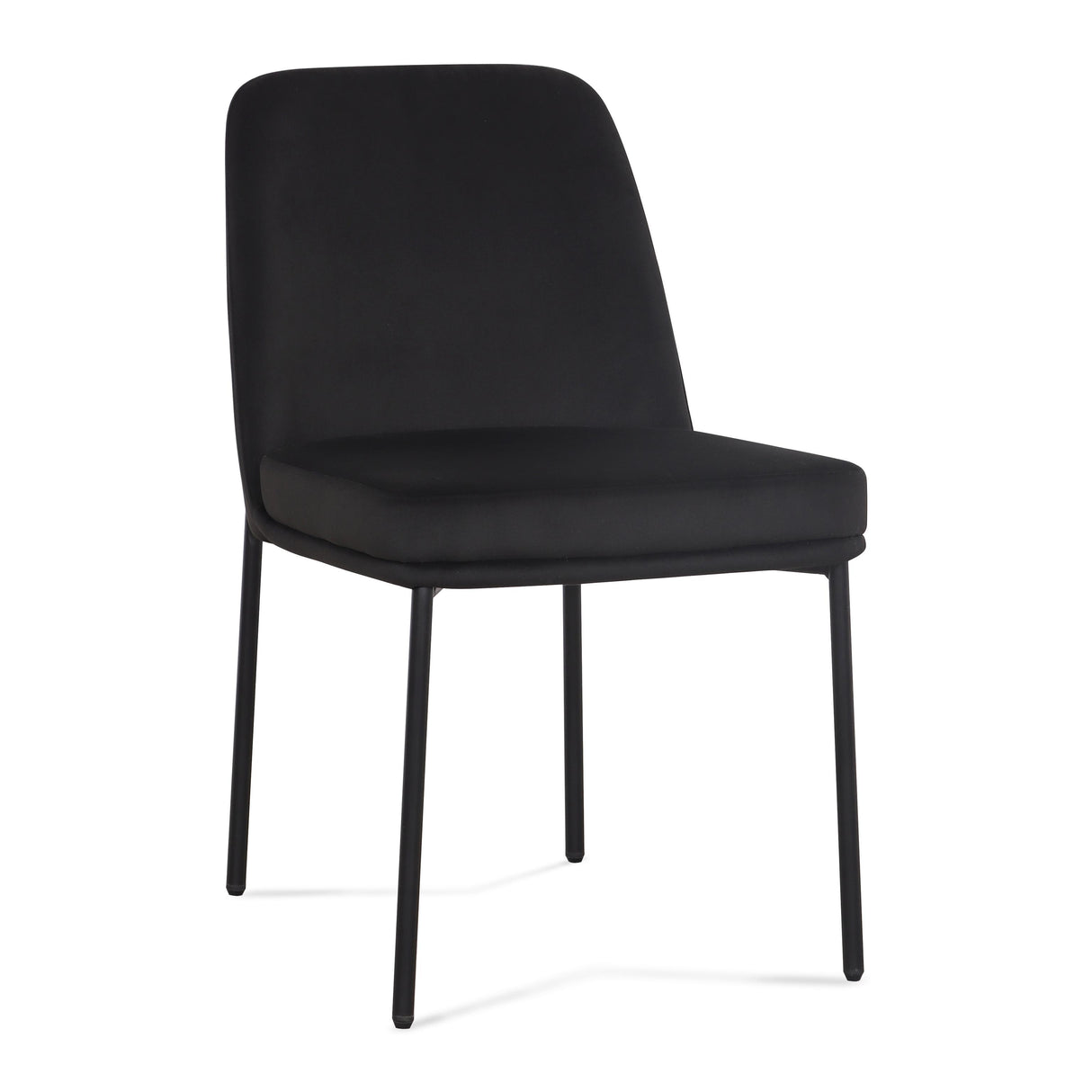 TOV Sydney Black Performance Velvet Dining Chair Set of 2