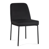 TOV Sydney Black Performance Velvet Dining Chair Set of 2