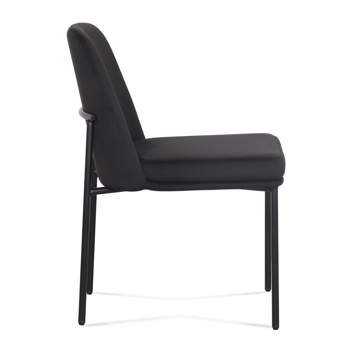 TOV Sydney Black Performance Velvet Dining Chair Set of 2