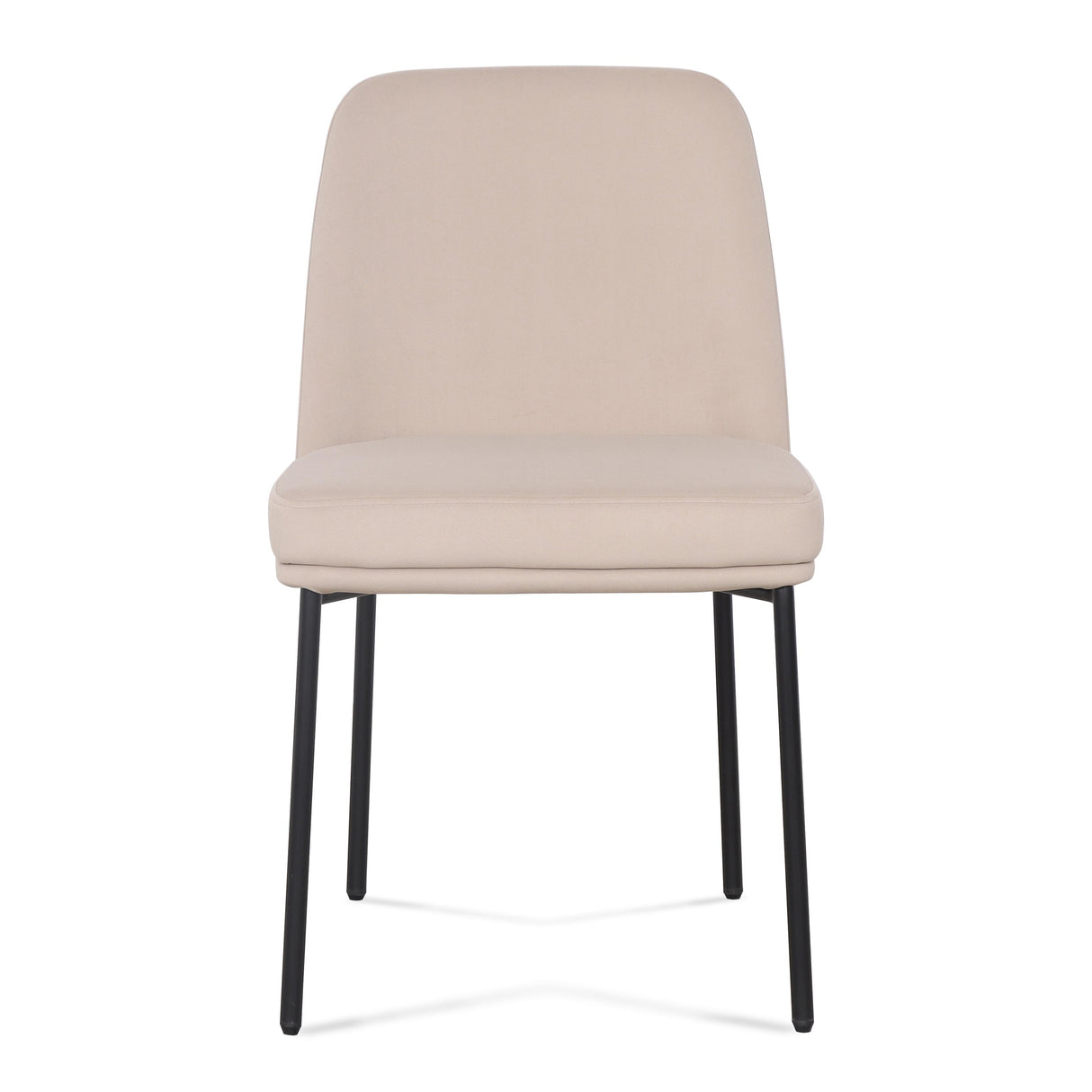 TOV Sydney Taupe Performance Velvet Dining Chair Set of 2