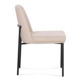 TOV Sydney Taupe Performance Velvet Dining Chair Set of 2