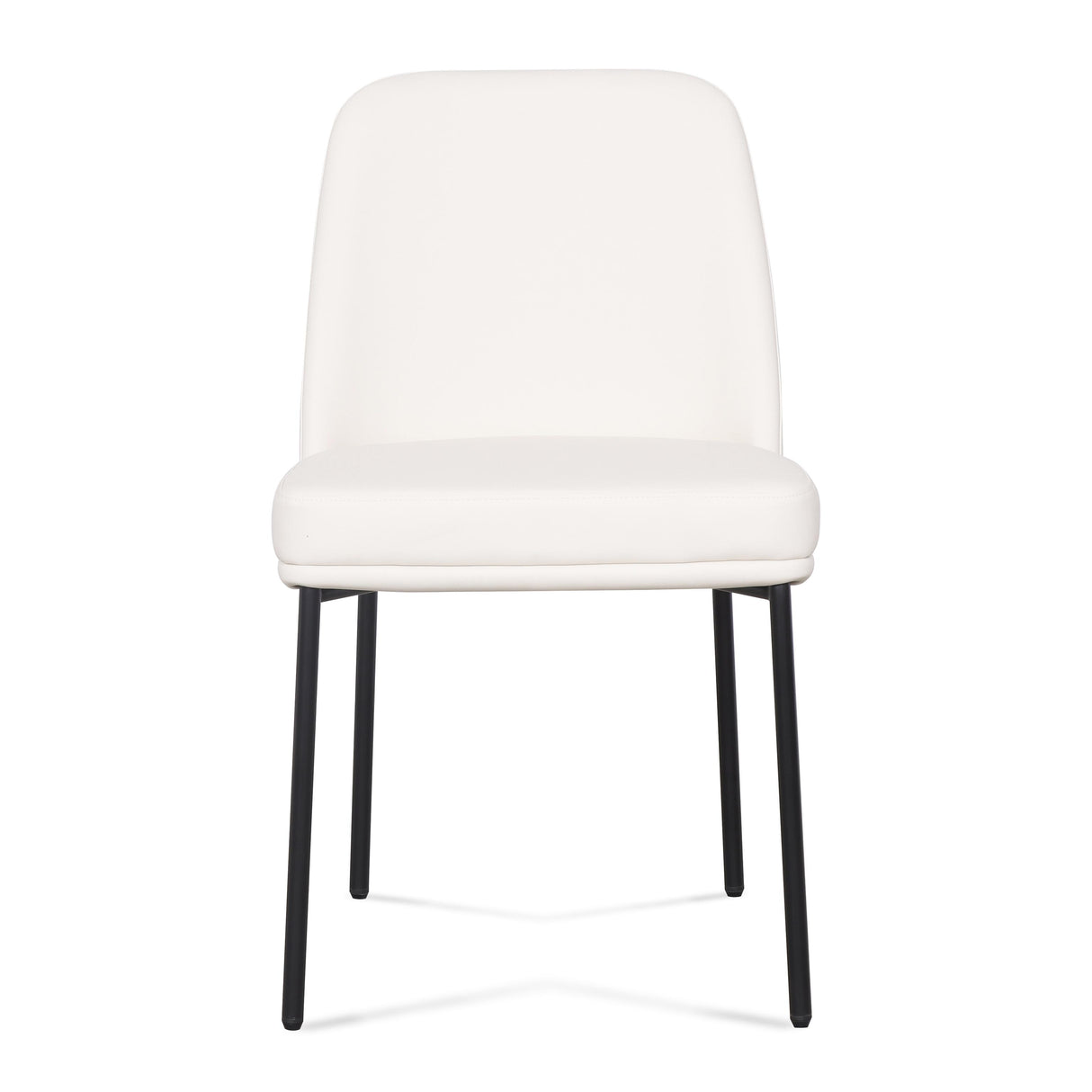 TOV Sydney Cream Performance Vegan Leather Dining Chair Set of 2