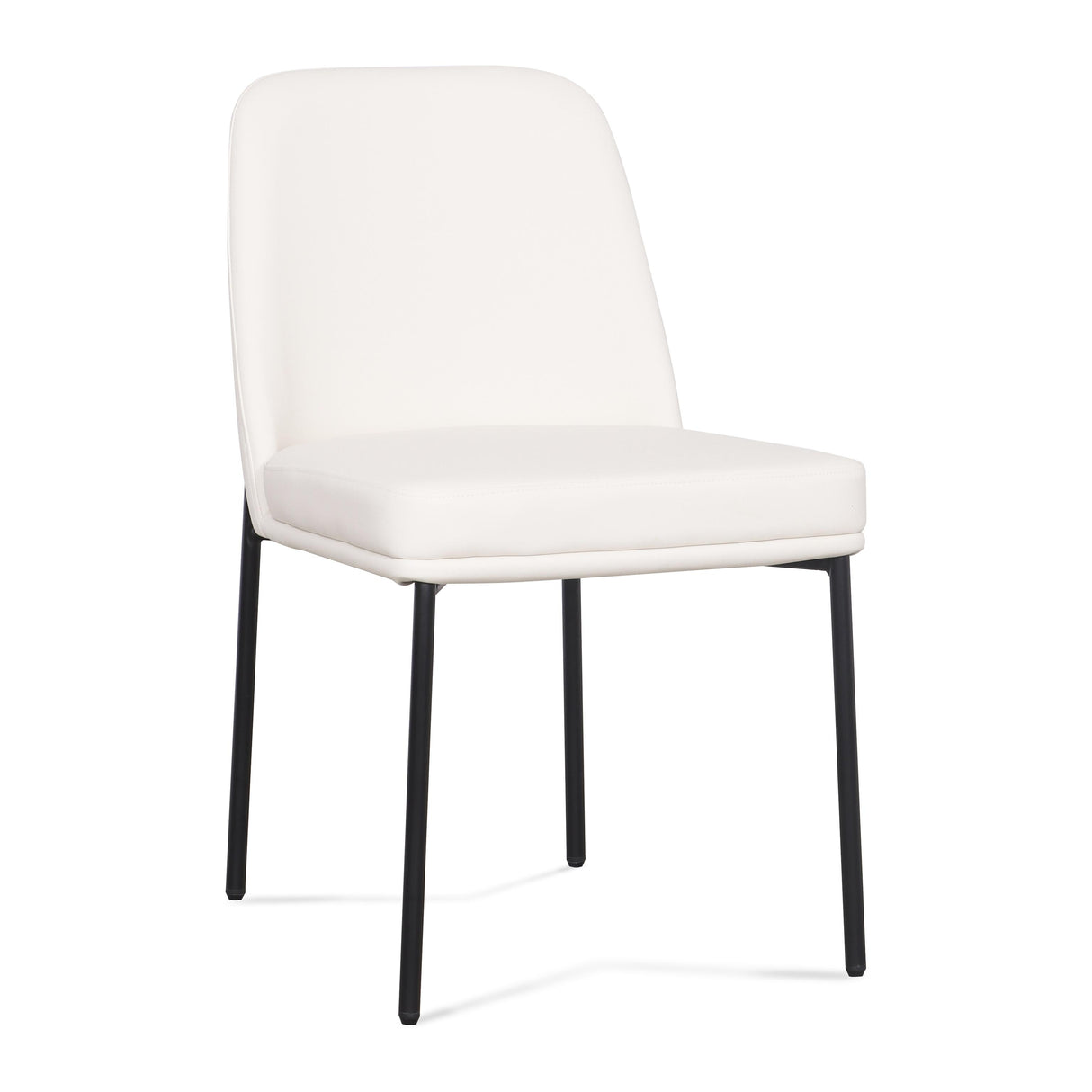 TOV Sydney Cream Performance Vegan Leather Dining Chair Set of 2