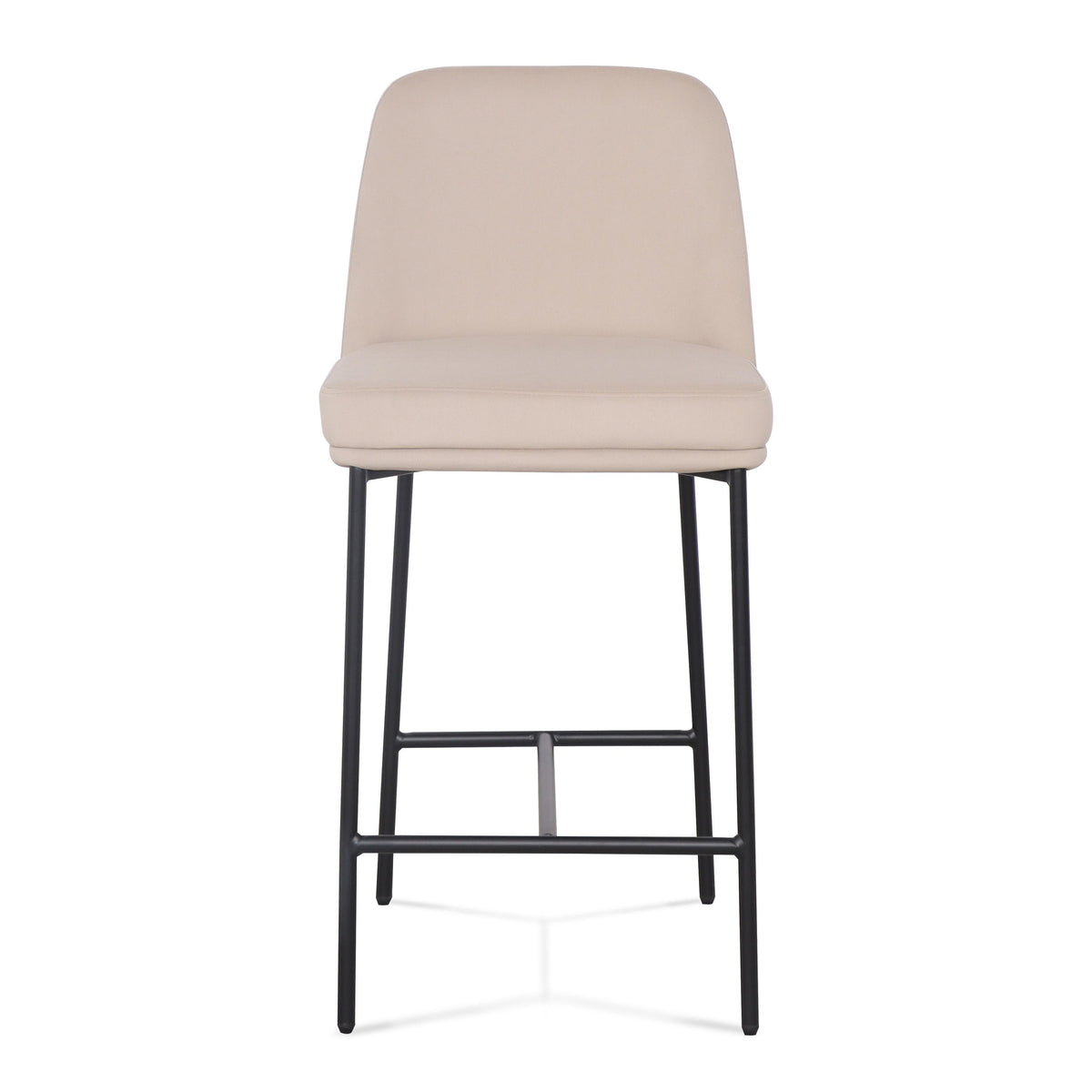 TOV Sydney Taupe Performance Velvet Counter Stool Set of 2