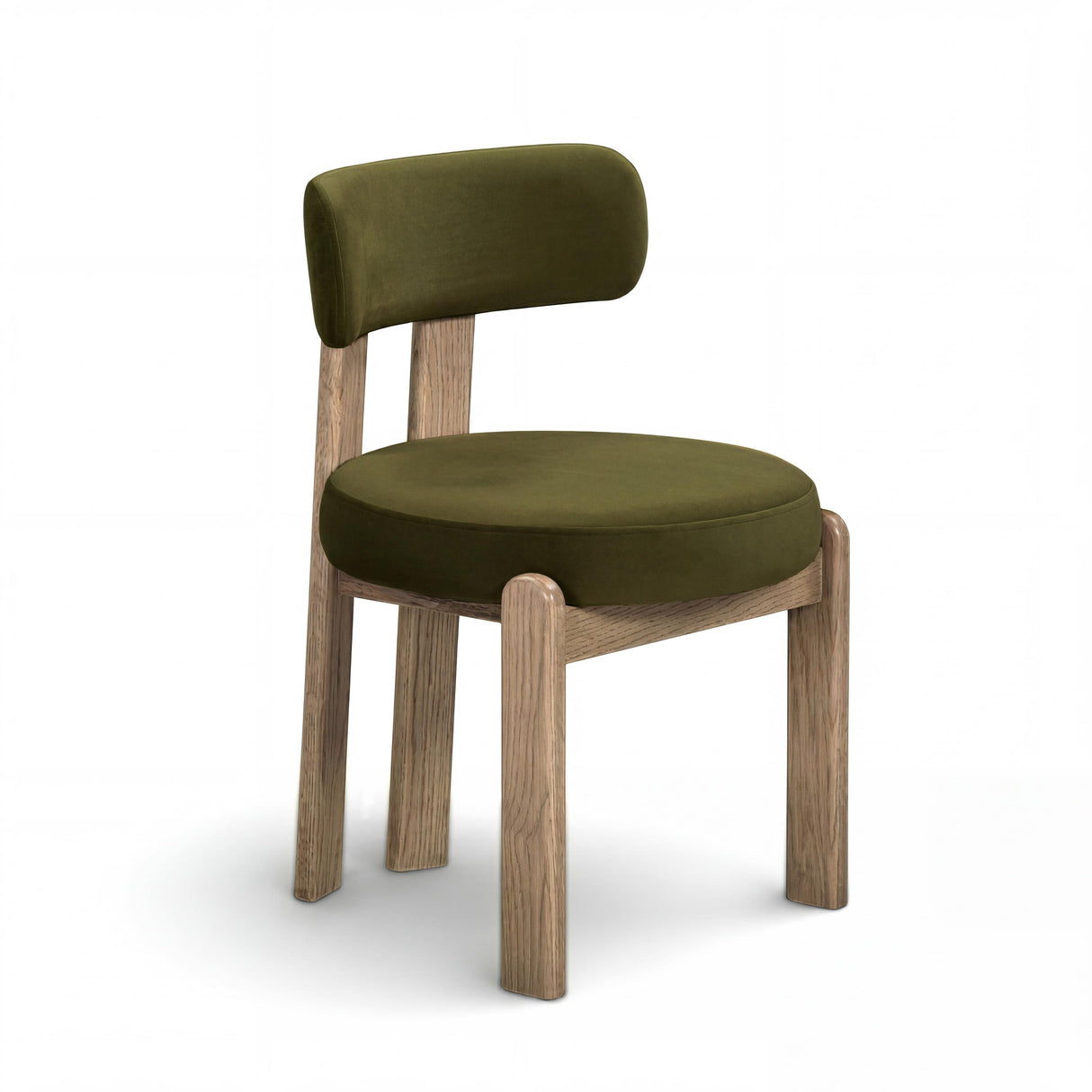 TOV Odessa Green Performance Velvet Dining Chair