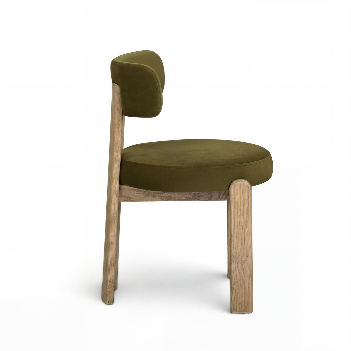 TOV Odessa Green Performance Velvet Dining Chair