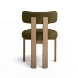 TOV Odessa Green Performance Velvet Dining Chair