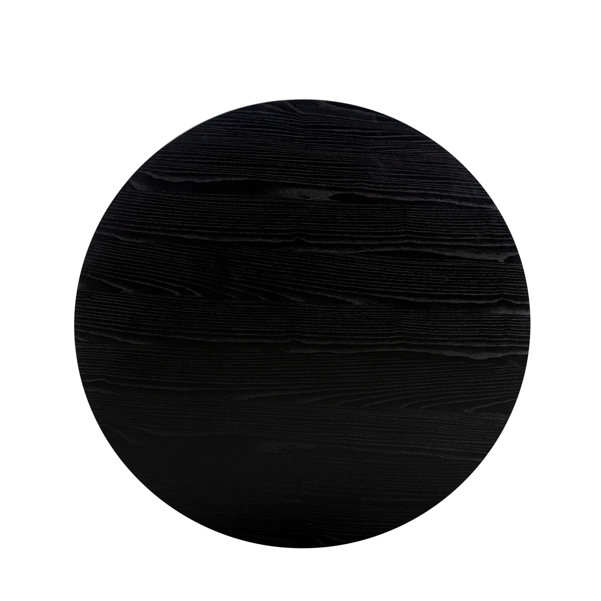 TOV Brocha Black 48" Round Ash Dining Table