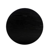 TOV Brocha Black 48" Round Ash Dining Table