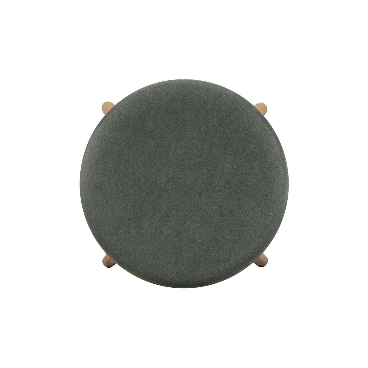 TOV Oodle Green Performance Vegan Mohair Natural Bar Stool