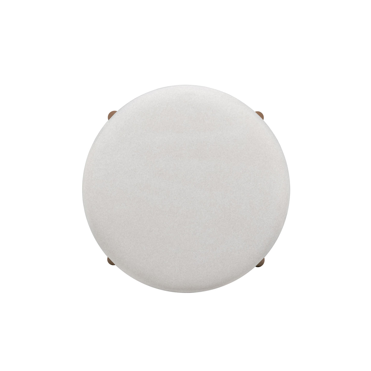 TOV Oodle Cream Performance Vegan Mohair Light Walnut Bar Stool