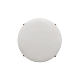 TOV Oodle Cream Performance Vegan Mohair Light Walnut Bar Stool
