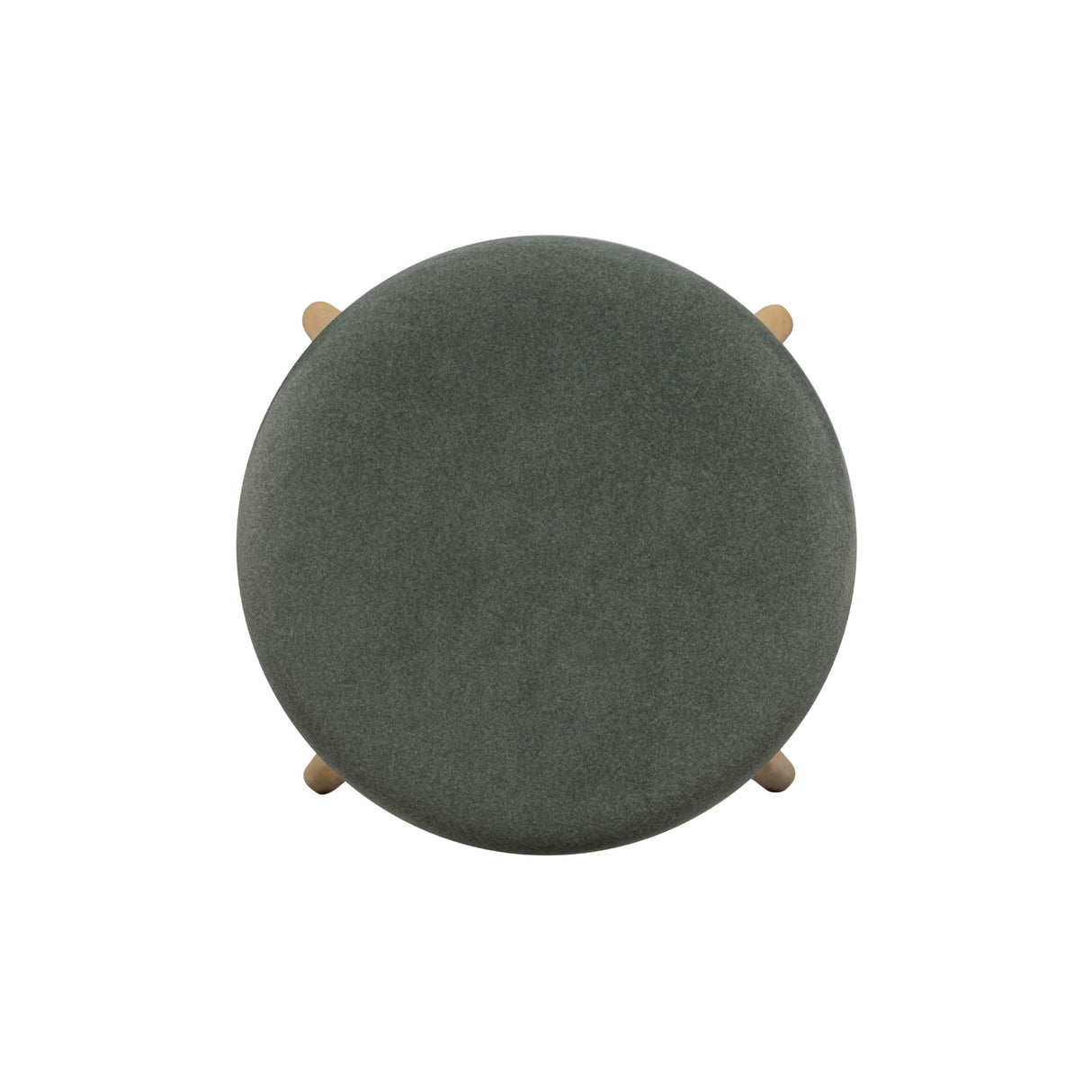 TOV Oodle Green Performance Vegan Mohair Natural Counter Stool