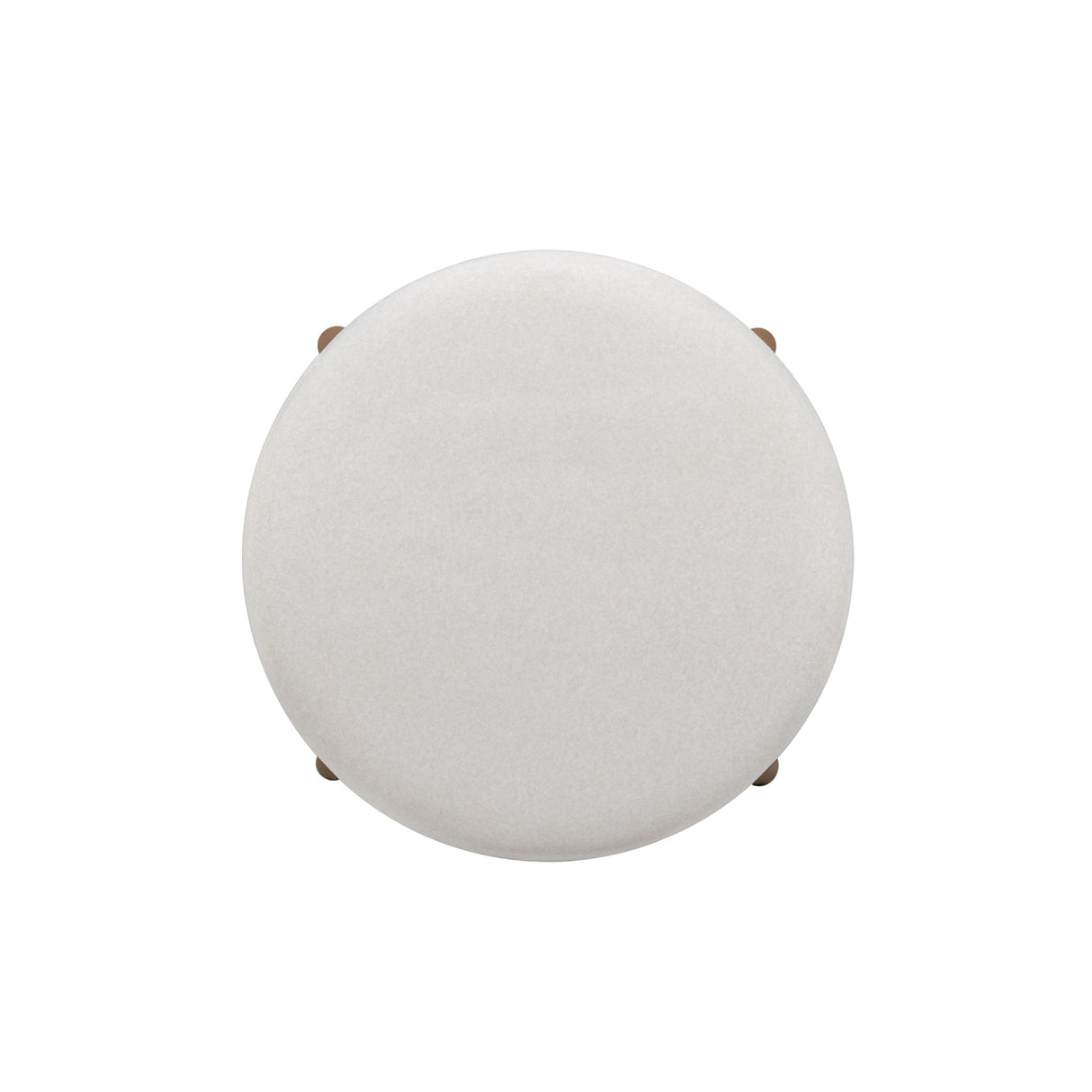 TOV Oodle Cream Performance Vegan Mohair Light Walnut Counter Stool