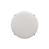 TOV Oodle Cream Performance Vegan Mohair Light Walnut Counter Stool