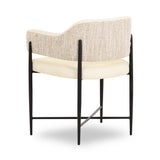 TOV Sezanne Cream Performance Vegan Leather 2-Tone Dining Chair