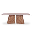 TOV Gladyss Honey Burl Dining Table