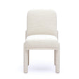 TOV Martina Cream Performance Fabric Dining Chair