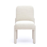 TOV Martina Cream Performance Fabric Dining Chair