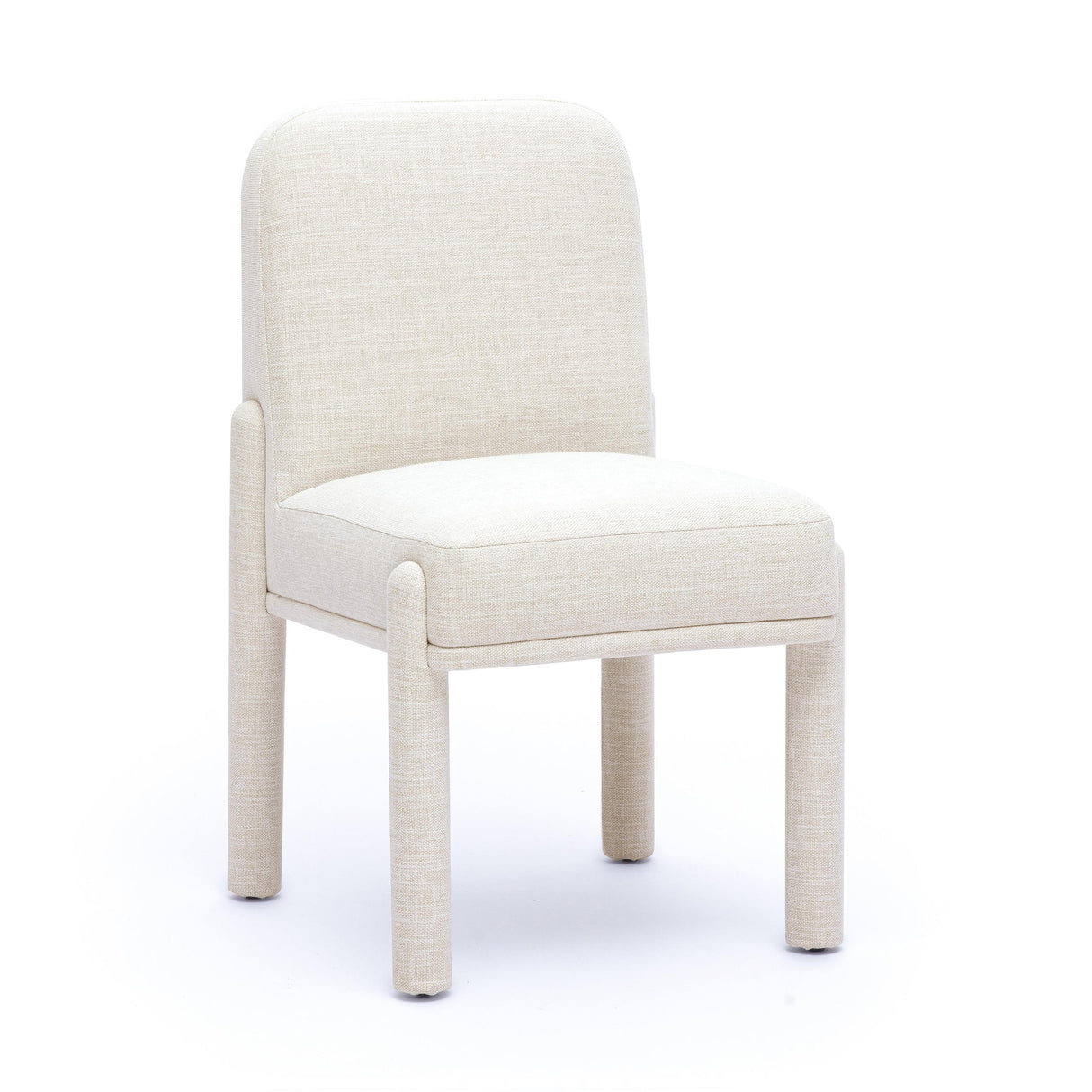 TOV Martina Cream Performance Fabric Dining Chair