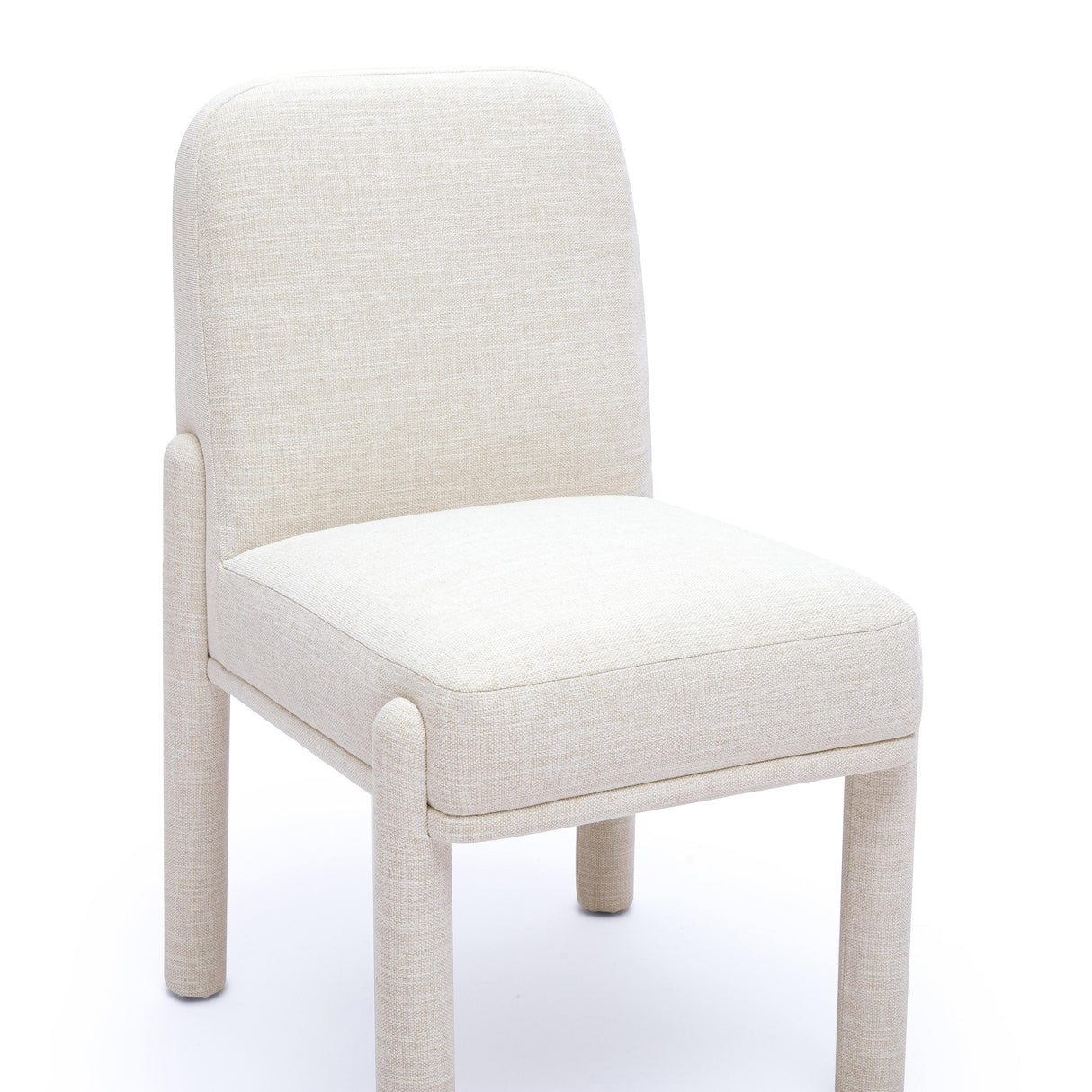 TOV Martina Cream Performance Fabric Dining Chair