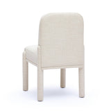 TOV Martina Cream Performance Fabric Dining Chair