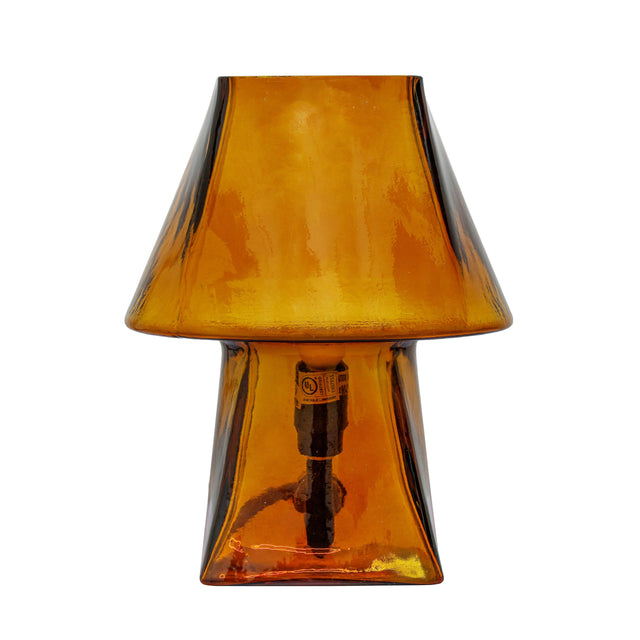 TOV Luca Amber Glass Mini Lamp