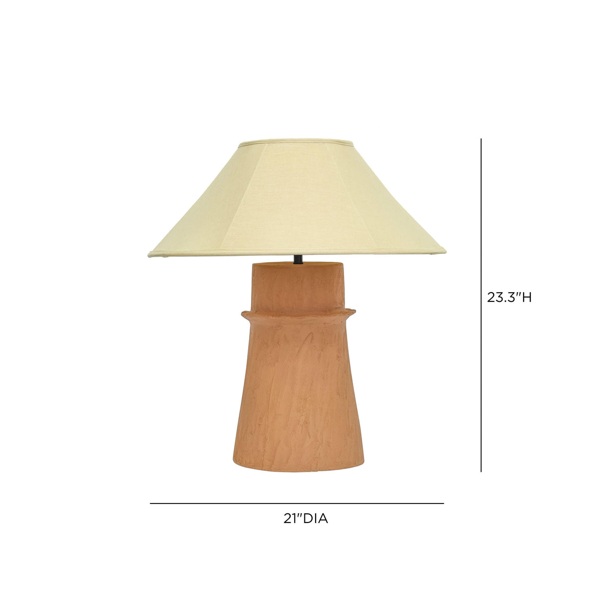 TOV Matson Terracotta Table Lamp