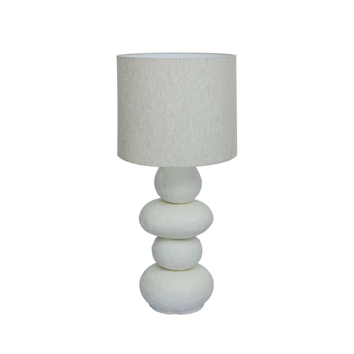 TOV Pebble Cream Table Lamp
