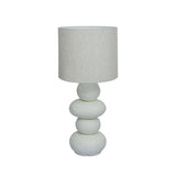 TOV Pebble Cream Table Lamp