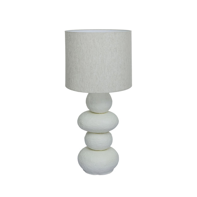 TOV Pebble Cream Table Lamp